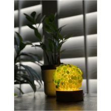  Melan Threads Green Aventurine Stone Crystal Lamp Decor