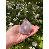 Melan Threads Home Amethyst Crystal Point | Top Polished | Power Point