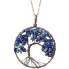 Melan Threads Jewlery Tree of life necklace (Lapis Lazuli)