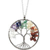 Melan Threads Jewlery Tree of life necklace (rainbow)