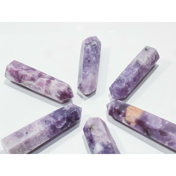 Melan Threads Lepidolite Towers