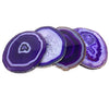 Melan Threads Platter Medium Agate Slice (Small Platter)