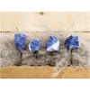 Melan Threads Sodalite on a Pin Stand | Natural Gemstone on Metal Stand