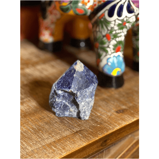 Melan Threads Sodalite Point | Top Polished | Power Point