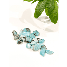  Melan Threads Turquoise Tumbled Stone | Small Tumbled Gemstone