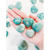 Unearthed Vibes Sphere Buy Amazonite Small Hearts - Natural Gemstone | Healing and Decorative