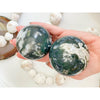 Unearthed Vibes Sphere Moss Agate Sphere