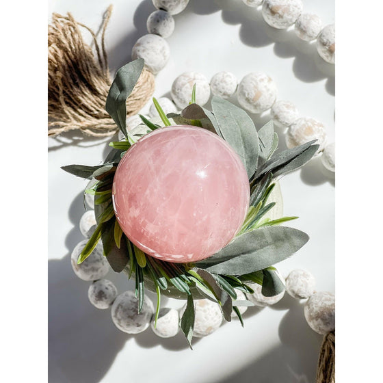 Unearthed Vibes Sphere Rose Quartz Sphere