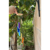 Unearthed Vibes Wind Chimes Bohemian 7 Chakra Agate Wind Chime Hanger |  Wood Crystal Garland